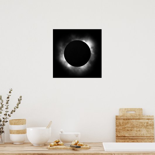 Totaal eclips poster (Keuken)