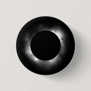 Totaal eclips ronde button 3,2 cm