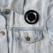Totaal eclips ronde button 5,7 cm (In situ)
