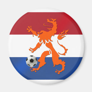Totaal football voetbal Oranje Nederlandse leeuw Magneet