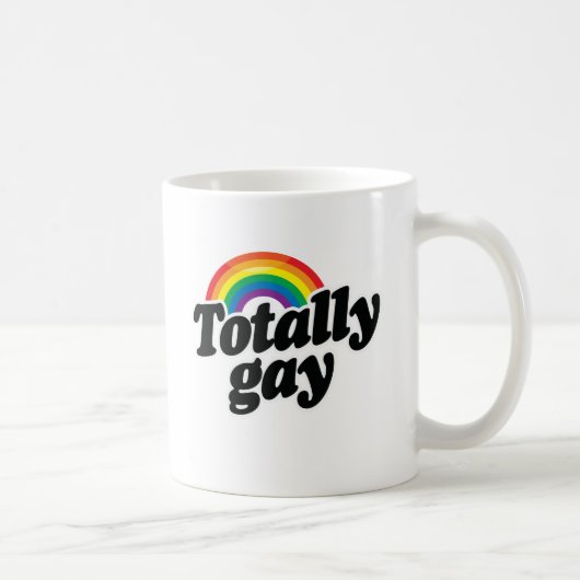 TOTAAL GAY RAINBOW - WITTE -.png Koffiemok (Rechts)