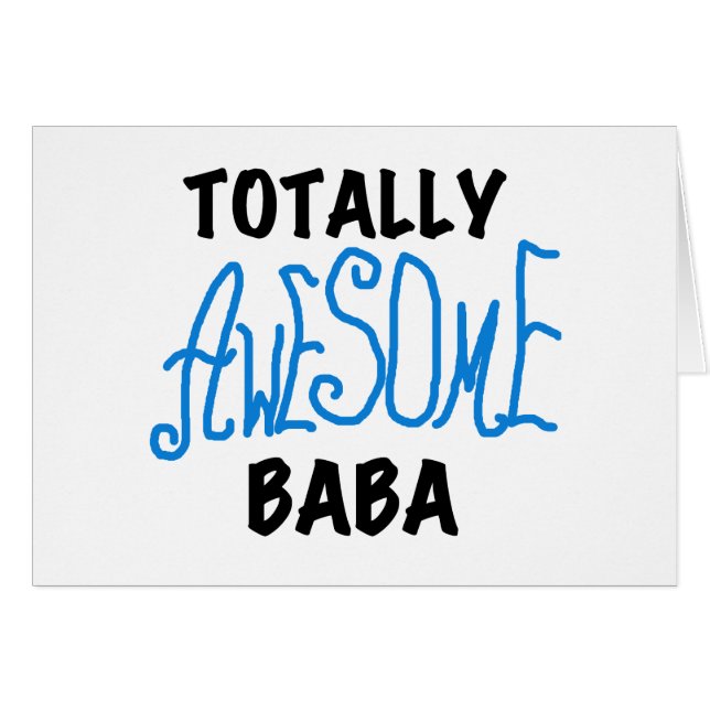 Totaal Geweldige Baba Tshirts en geschenken (Voorkant Horizontaal)