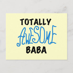 Totaal Geweldige Baba Tshirts en geschenken Briefkaart