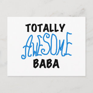 Totaal Geweldige Baba Tshirts en geschenken Briefkaart