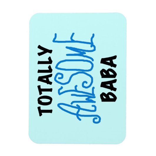 Totaal Geweldige Baba Tshirts en geschenken Magneet (Verticaal)