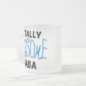 Totaal Geweldige Baba Tshirts en geschenken Matglas Koffiemok (Voorkant links)