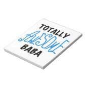 Totaal Geweldige Baba Tshirts en geschenken Notitieblok (Linkerzijde)