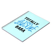 Totaal Geweldige Baba Tshirts en geschenken Notitieboek (Linkerzijde)