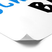 Totaal Geweldige Baba Tshirts en geschenken Poster (Hoek)