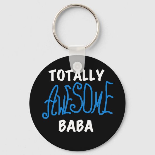 Totaal Geweldige Baba Tshirts en geschenken Sleutelhanger (Voorkant)