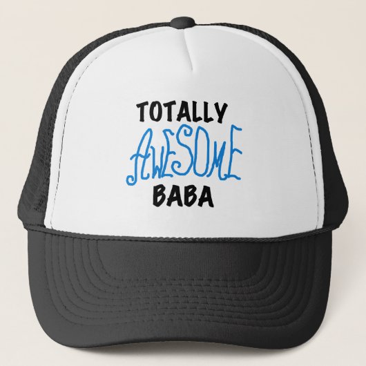 Totaal Geweldige Baba Tshirts en geschenken Trucker Pet (Voorkant)