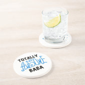 Totaal Geweldige Baba Tshirts en geschenken Zandsteen Onderzetter (Zijkant)