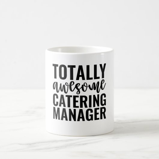 Totaal Geweldige Catering Manager Koffiemok (Center)
