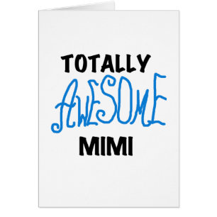 Totaal Geweldige Mimi Blauwe T-shirts en Giften