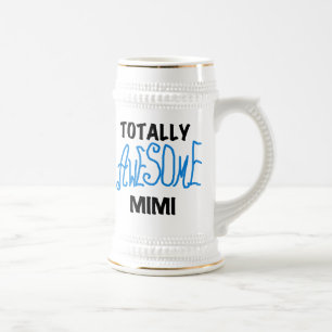 Totaal Geweldige Mimi Blauwe T-shirts en Giften Bierpul