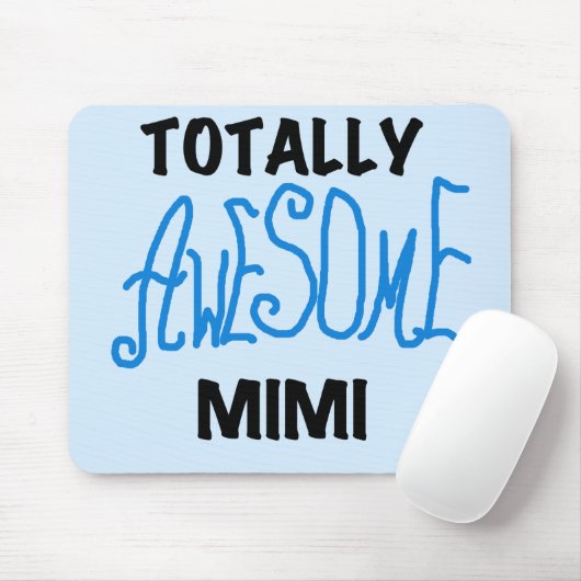 Totaal Geweldige Mimi Blauwe T-shirts en Giften Muismat (Met muis)