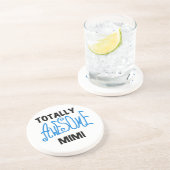 Totaal Geweldige Mimi Blauwe T-shirts en Giften Zandsteen Onderzetter (Zijkant)