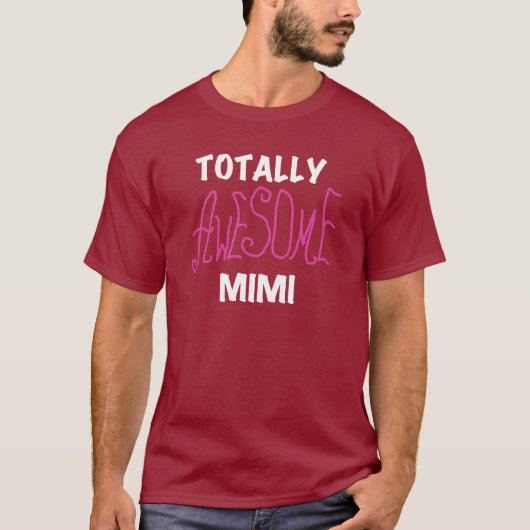 Totaal Geweldige Mimi Roze T-shirts en Giften (Voorkant)
