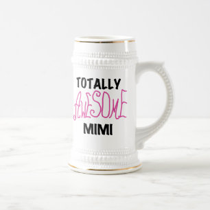 Totaal Geweldige Mimi Roze T-shirts en Giften Bierpul