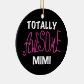 Totaal Geweldige Mimi Roze T-shirts en Giften Keramisch Ornament (Rechts)