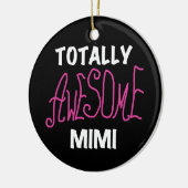 Totaal Geweldige Mimi Roze T-shirts en Giften Keramisch Ornament (Links)