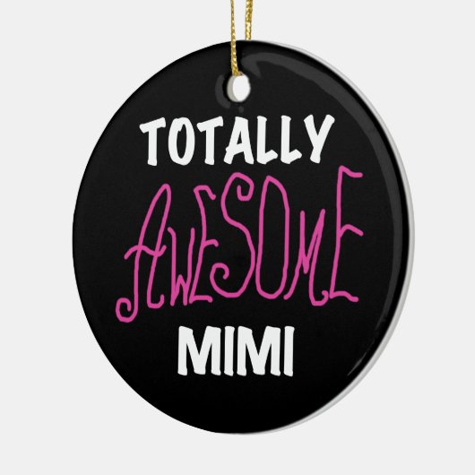 Totaal Geweldige Mimi Roze T-shirts en Giften Keramisch Ornament (Links)