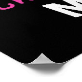 Totaal Geweldige Mimi Roze T-shirts en Giften Poster (Hoek)