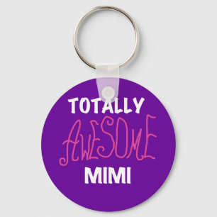 Totaal Geweldige Mimi Roze T-shirts en Giften Sleutelhanger