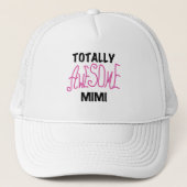 Totaal Geweldige Mimi Roze T-shirts en Giften Trucker Pet (Voorkant)