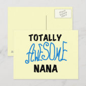 Totaal Geweldige Nana Blue T-shirts en Giften Briefkaart (Voorkant / Achterkant)