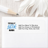 Totaal Geweldige Nana Blue T-shirts en Giften Etiket (Insitu)