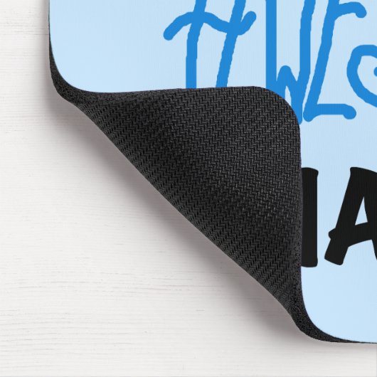 Totaal Geweldige Nana Blue T-shirts en Giften Muismat (Hoek)