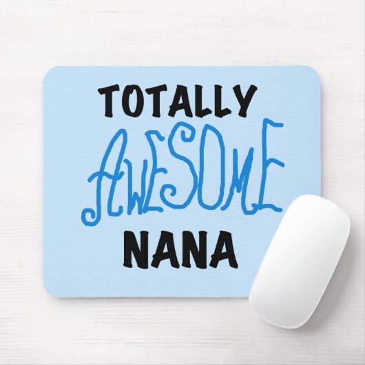 Totaal Geweldige Nana Blue T-shirts en Giften Muismat (Met muis)