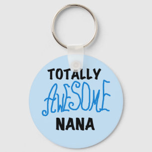 Totaal Geweldige Nana Blue T-shirts en Giften Sleutelhanger