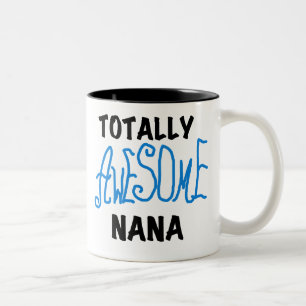 Totaal Geweldige Nana Blue T-shirts en Giften Tweekleurige Koffiemok