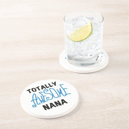 Totaal Geweldige Nana Blue T-shirts en Giften Zandsteen Onderzetter (Zijkant)