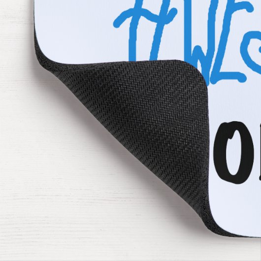 Totaal Geweldige Nonnie Blue Tekst Tshirts en gesc Muismat (Hoek)