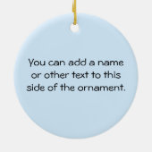 Totaal Geweldige Oma - Blauwe T-shirts en Giften Keramisch Ornament (Achterkant)