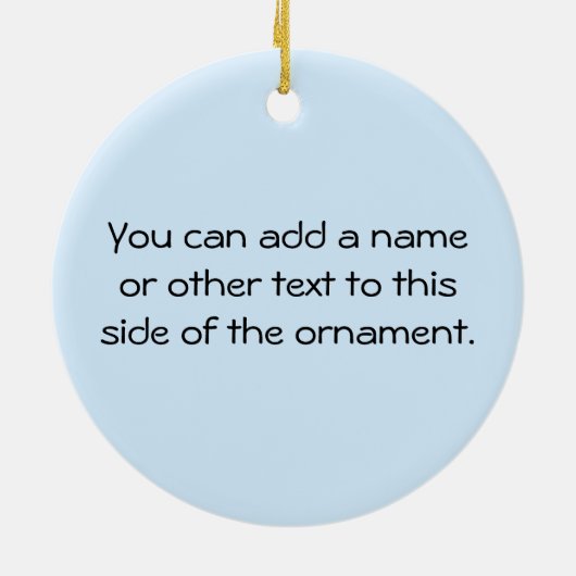 Totaal Geweldige Oma - Blauwe T-shirts en Giften Keramisch Ornament (Achterkant)