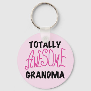 Totaal Geweldige Oma - Roze T-shirts en Giften Sleutelhanger