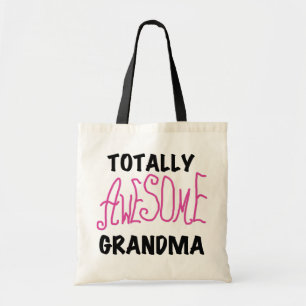 Totaal Geweldige Oma - Roze T-shirts en Giften Tote Bag