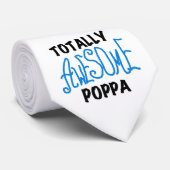 Totaal Geweldige T-shirts Poppa en Giften Stropdas (Opgerold)