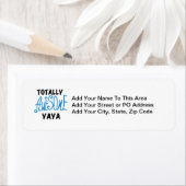 Totaal Geweldige T-shirts Yaya en Giften Etiket (Insitu)