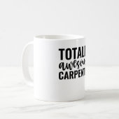 Totaal Geweldige Timmerman Koffiemok (Voorkant links)