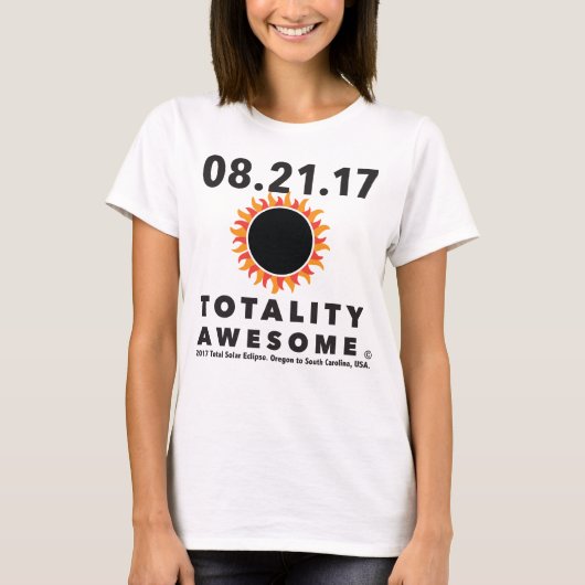 Totaal Geweldige zonnescherm T-shirt (Voorkant)
