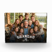 Totaal Grootouders Foto Varsity Grootvader Jaar Er (Voorkant)