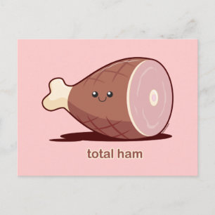 Totaal ham briefkaart