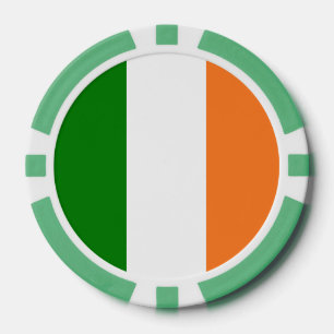 Totaal Ierse vlag Poker Chips