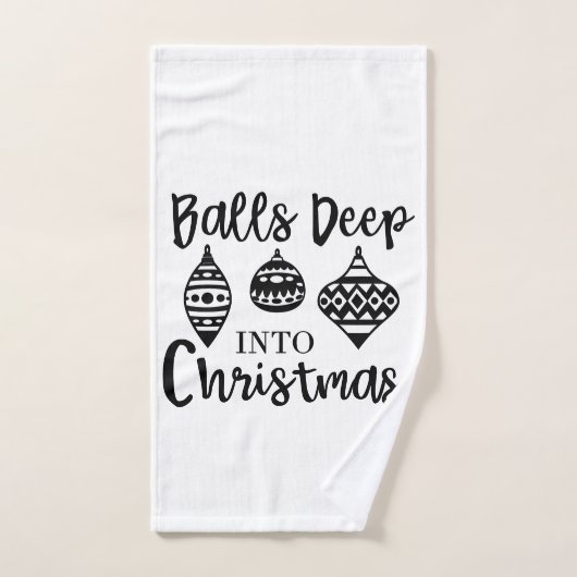 Totaal in Kerstmis Funny Kerstmis Xmas Handdoek (Handdoek)