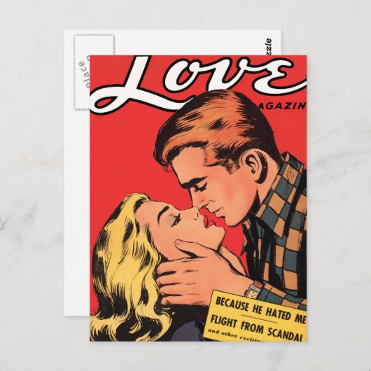 Totaal in Liefde Briefkaart (Voorkant / Achterkant)